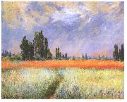 Wheatfield Claude Monet
